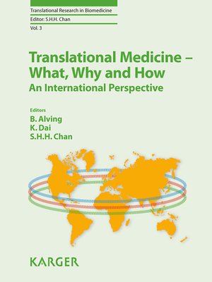 cover image of Translational Medicine--What, Why and How